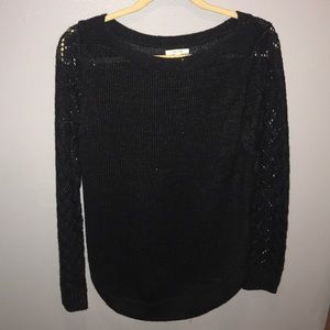 Black sparkly sweater